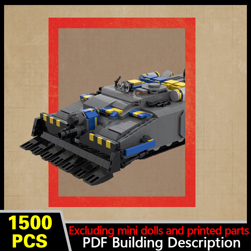 Heavy Equipment Armor - Modelo de Veículo Blindado Pesado, Blocos