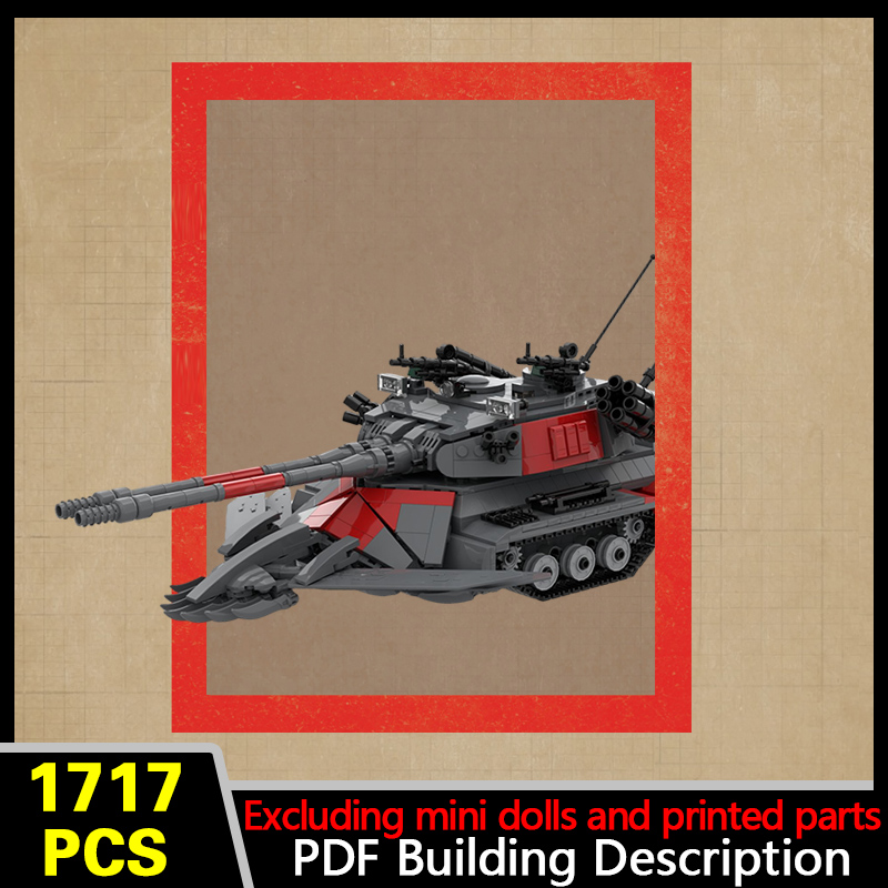 Heavy Equipment Armor - Modelo de Tanque Blindado Pesado, Blocos