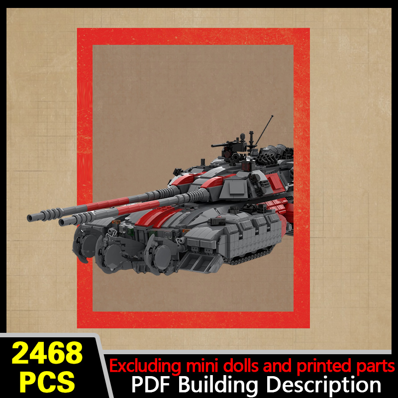 Heavy Equipment Armor - Modelo de Tanque Pesado Blindado MOC,