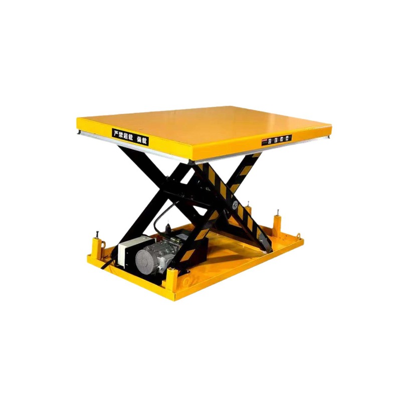 Heavy Equipment Lifting - Mesa Elevatória de Tesoura Fixa de