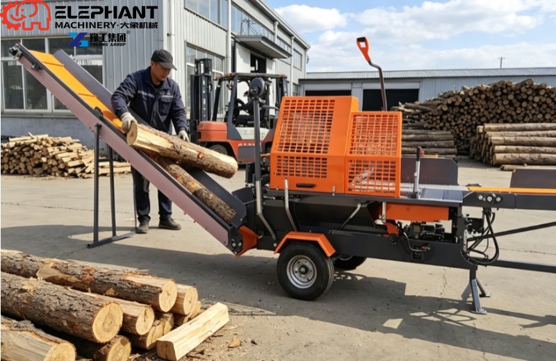 Heavy Equipment Processor - Processador de Lenha 45T com Divisor