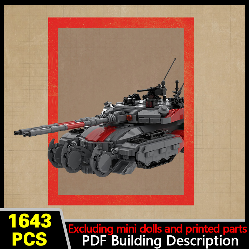 Heavy Equipment Armor - Modelo de Tanque Pesado Blindado MOC,