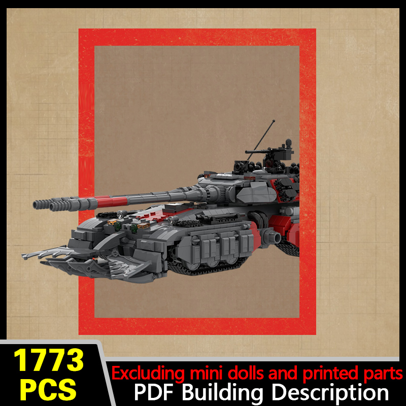 Heavy Equipment Armor - Modelo de Tanque Pesado Blindado MOC,