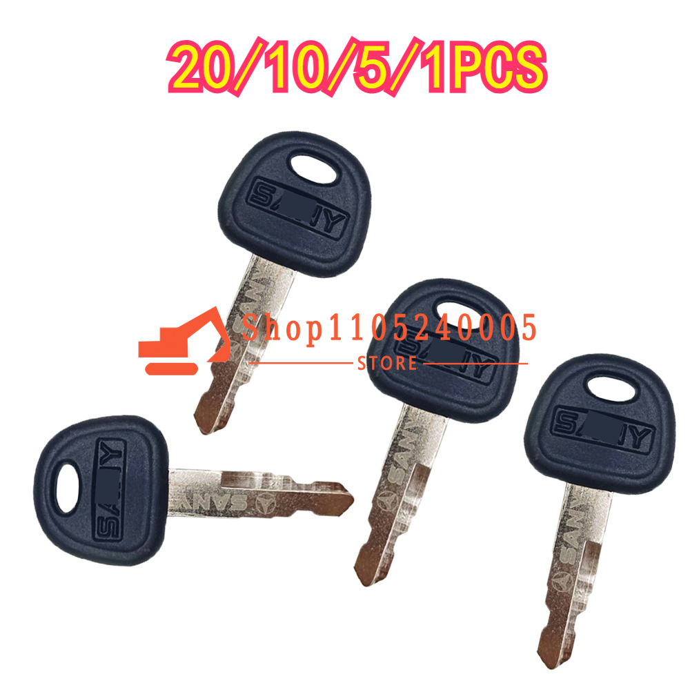20/10/5/1 PCS Novas chaves de  - Brand Heavy Equipment avaliação e preço