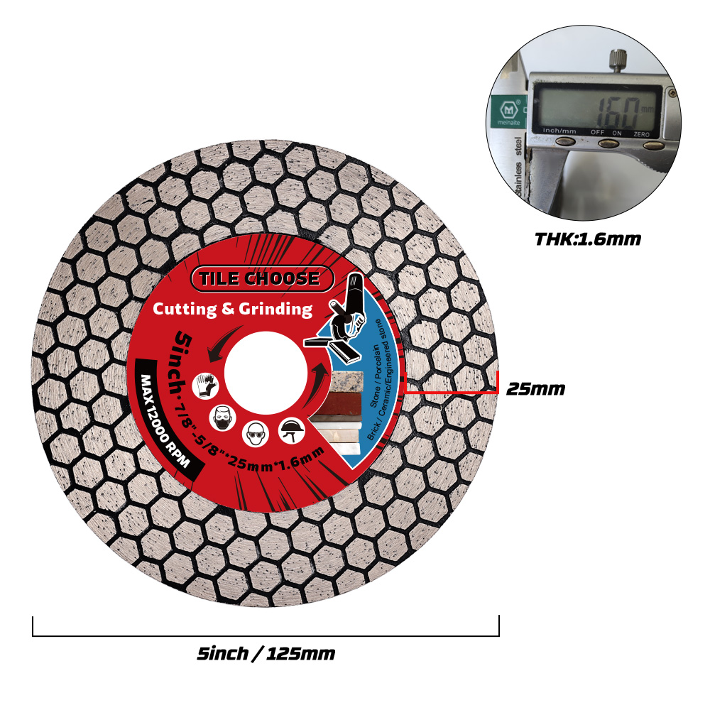 D115mm/125mm lâmina de diamant - Brick Cutting Saw avaliação e preço