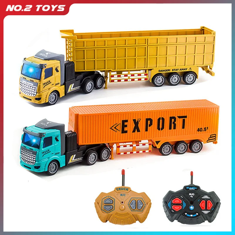 1/48 rc caminhão contêiner bri - Heavy Equipment Vehicles avaliação e preço