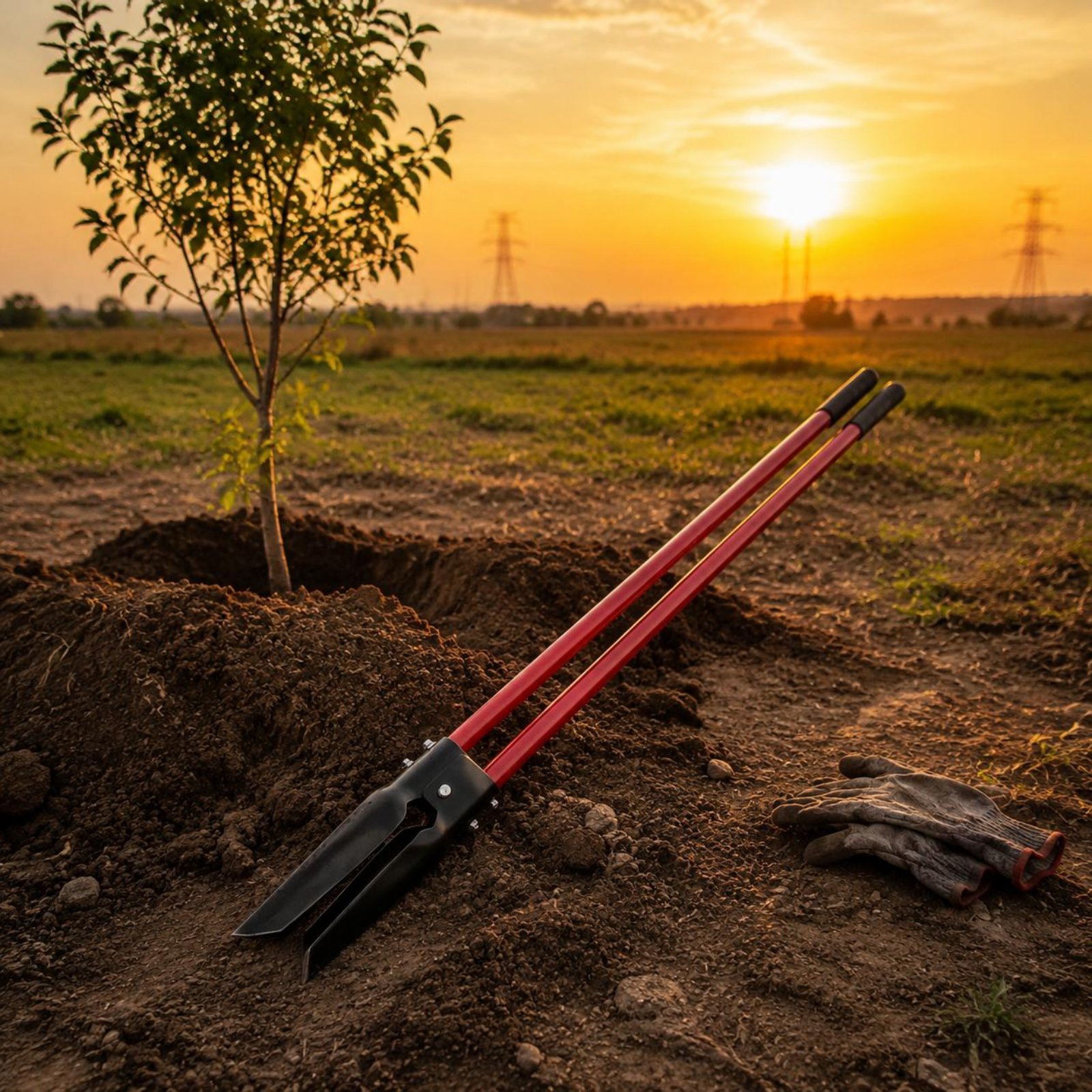 2 Peças Escavador de Buracos p - Post Hole Digger avaliação e preço