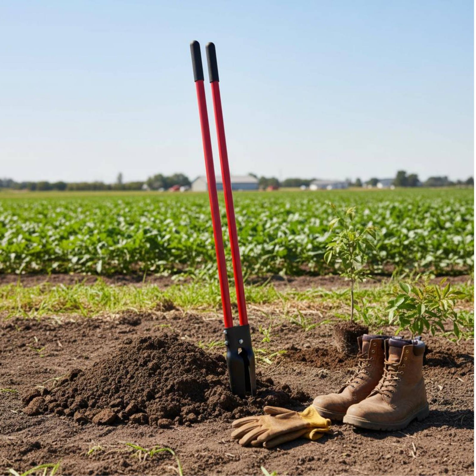 2 Peças Escavador de Buracos p - Post Hole Digger avaliação e preço