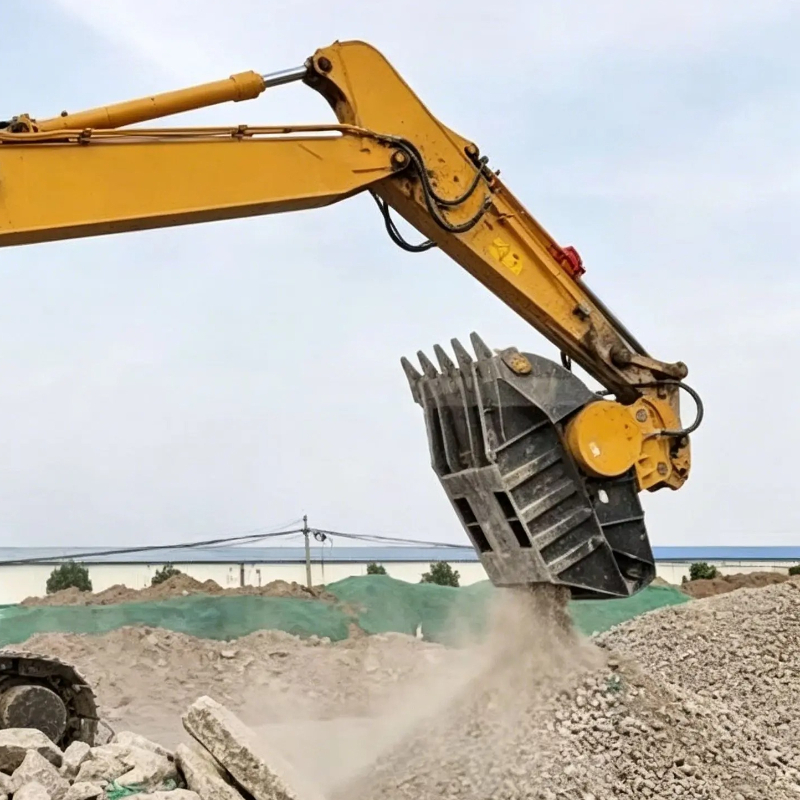 Caçamba Britadora Hidráulica p - Heavy Equipment With Bucket avaliação e preço
