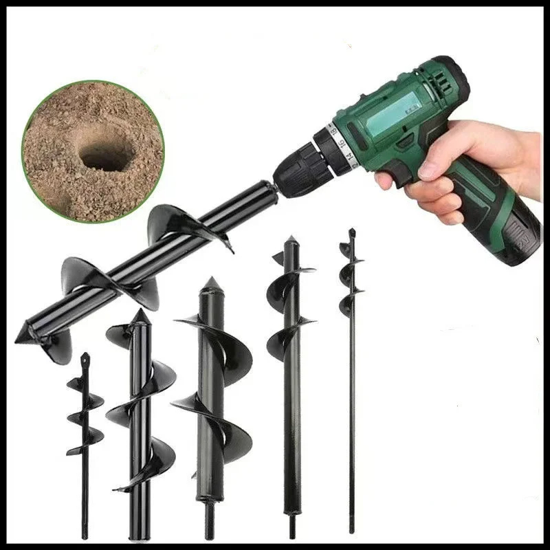 Terra Spiral Drill Bit Planter - Post Hole Digger avaliação e preço